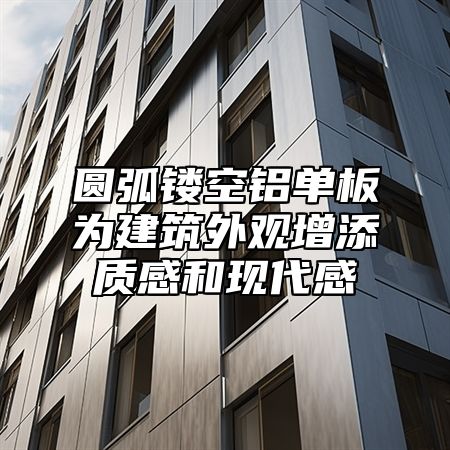 圆弧镂空铝单板为建筑外观增添质感和现代感