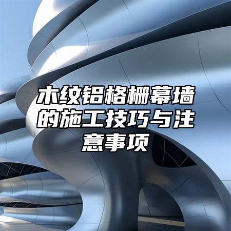 木纹铝格栅幕墙的施工技巧与注意事项