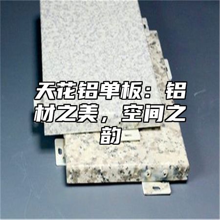 天花铝单板：铝材之美，空间之韵