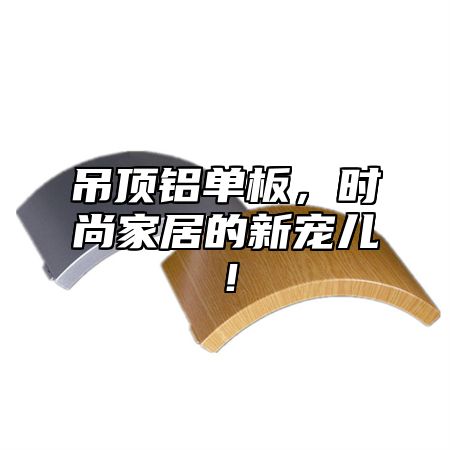 吊顶铝单板，时尚家居的新宠儿！