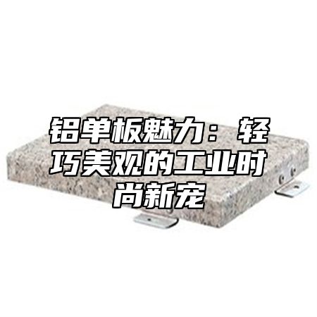 铝单板魅力：轻巧美观的工业时尚新宠