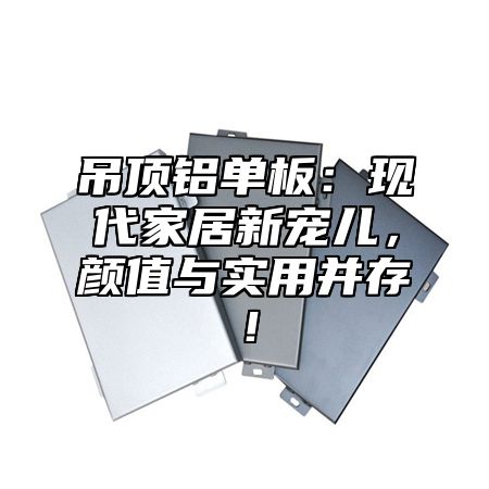 吊顶铝单板：现代家居新宠儿，颜值与实用并存！