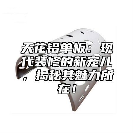 天花铝单板：现代装修的新宠儿，揭秘其魅力所在！