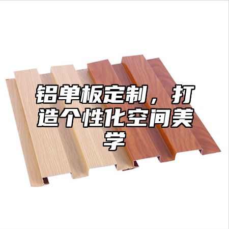 铝单板定制，打造个性化空间美学