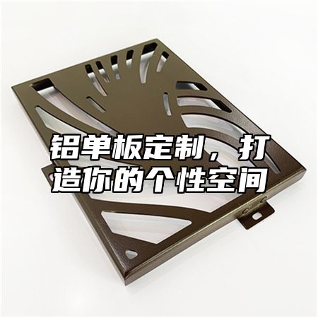 铝单板定制，打造你的个性空间