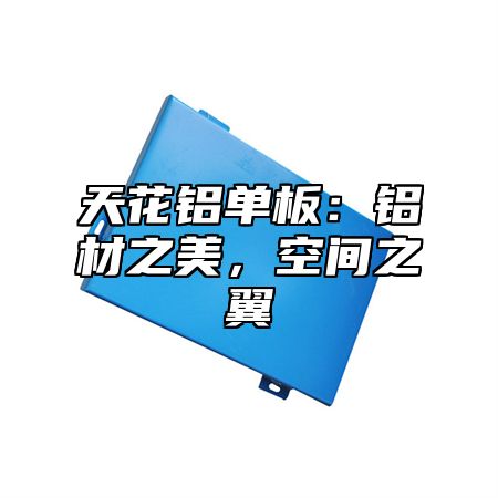 天花铝单板：铝材之美，空间之翼